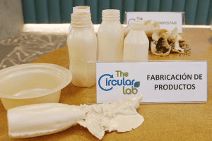 TheCircularLab creates a plastic from plant waste that can be recycled, composted and can biodegrade in a marine environment