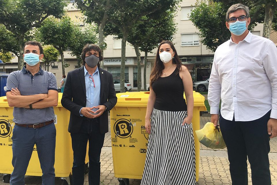 RECICLOS, el primer sistema de reciclaje que aúna tecnología y recompensa, llega a Calahorra de la mano del Ayuntamiento, el Gobierno de La Rioja, el Consorcio de Aguas y Residuos, y Ecoembes