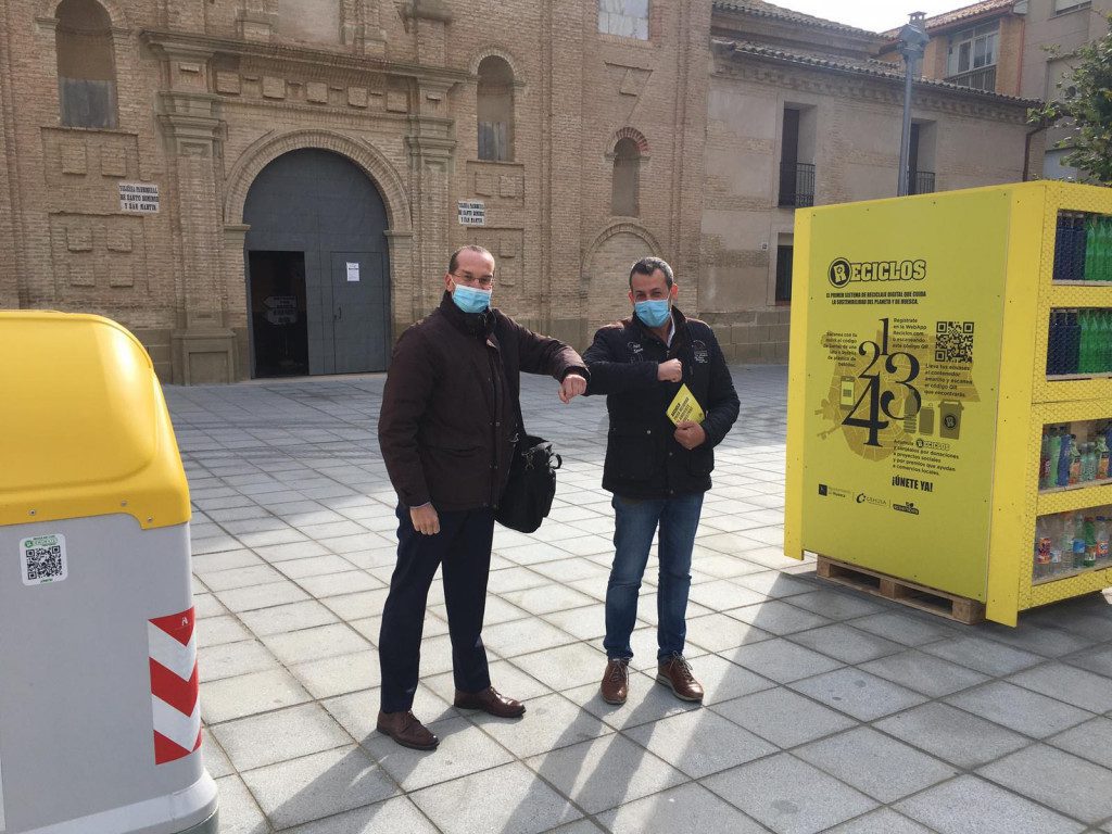 Huesca se suma a RECICLOS, el sistema de reciclaje con recompensa de Ecoembes