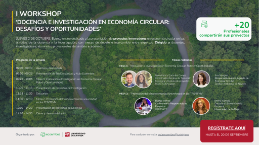 Docencia e Investigación en Economía Circular